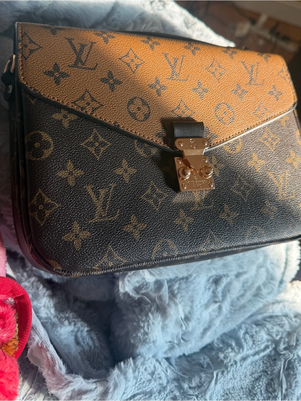 Louis Vuitton Two-Tone Monogram Crossbody - Brown & Tan